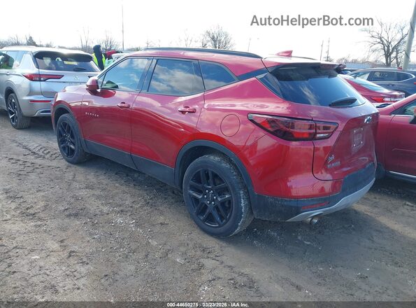 3GNKBCR46PS212115 2023 CHEVROLET BLAZER Red Tył lewy
