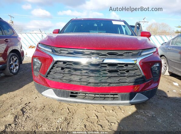 3GNKBCR46PS212115 2023 CHEVROLET BLAZER Red Widok zestawu wskaźników