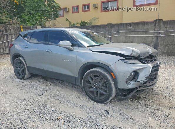 3GNKBCR48PS153939 2023 CHEVROLET BLAZER Silver Delantero derecho
