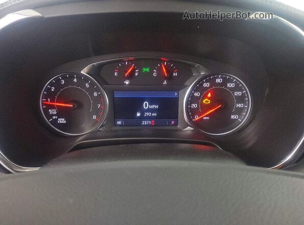 3GNKBCR48TS146953 2026 CHEVROLET BLAZER Black Vista del cuadro de instrumentos
