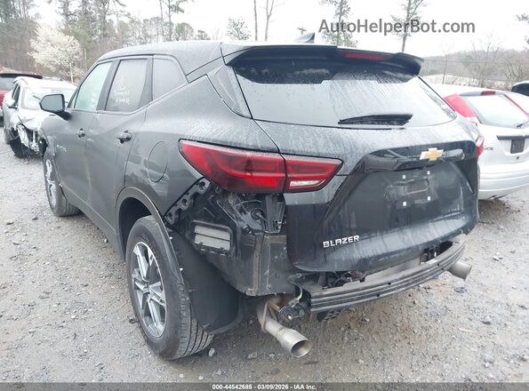 3GNKBCR49SS187347 2025 CHEVROLET BLAZER Черный Задняя левая четверть