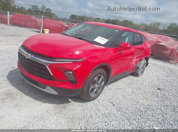 3GNKBCR4XPS229984 2023 CHEVROLET BLAZER Red Front left