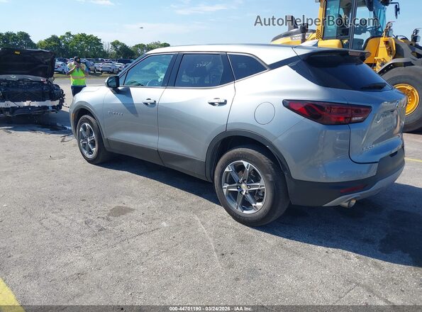 3GNKBCR4XSS203619 2025 CHEVROLET BLAZER Silver Trasero izquierdo