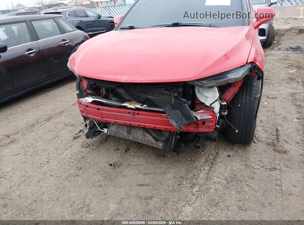 3GNKBCRS1MS565341 2021 CHEVROLET BLAZER Red Вид спереду