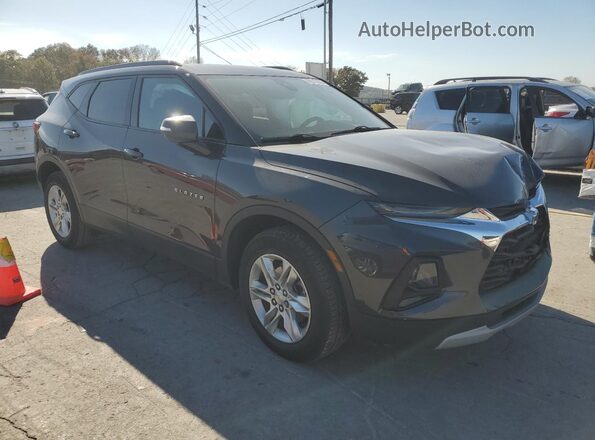 3GNKBCRS3MS561081 2021 CHEVROLET BLAZER Gray Przód prawy