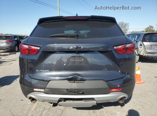 3GNKBCRS3MS561081 2021 CHEVROLET BLAZER Gray Widok z tyłu