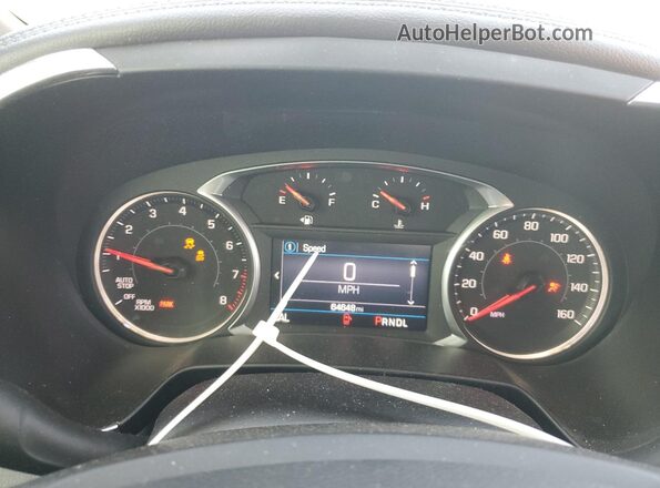 3GNKBCRS3MS561081 2021 CHEVROLET BLAZER Gray Widok zestawu wskaźników