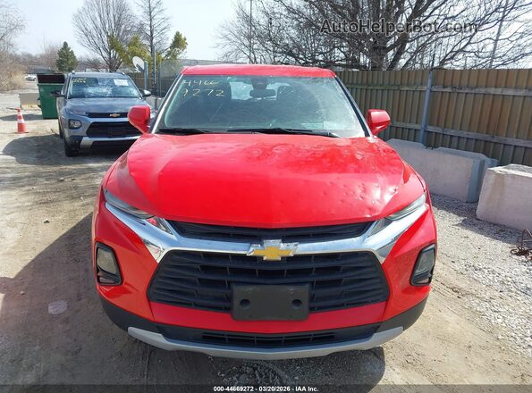 3GNKBCRS3MS584733 2021 CHEVROLET BLAZER Red 