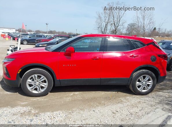 3GNKBCRS3MS584733 2021 CHEVROLET BLAZER Red 