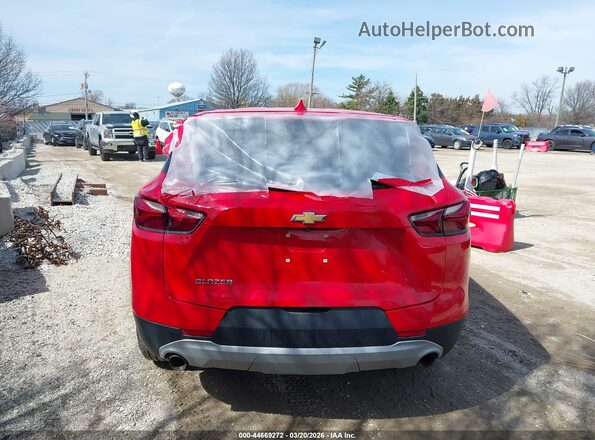 3GNKBCRS3MS584733 2021 CHEVROLET BLAZER Red 