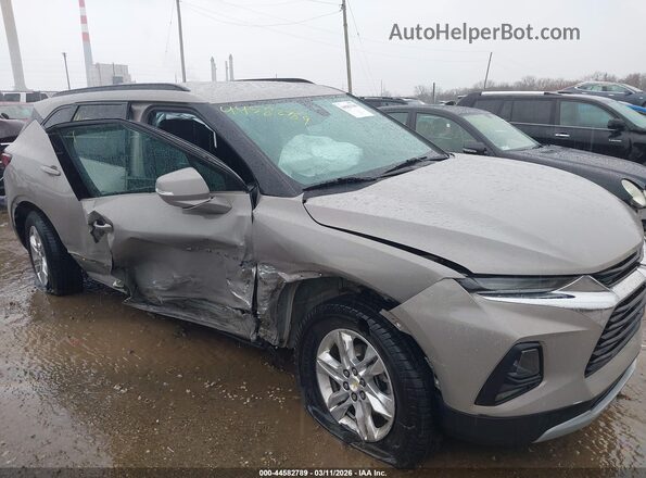 3GNKBCRS8MS540761 2021 CHEVROLET BLAZER Gray Vista frontal