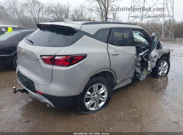 3GNKBCRS8MS540761 2021 CHEVROLET BLAZER Gray Trasero derecho