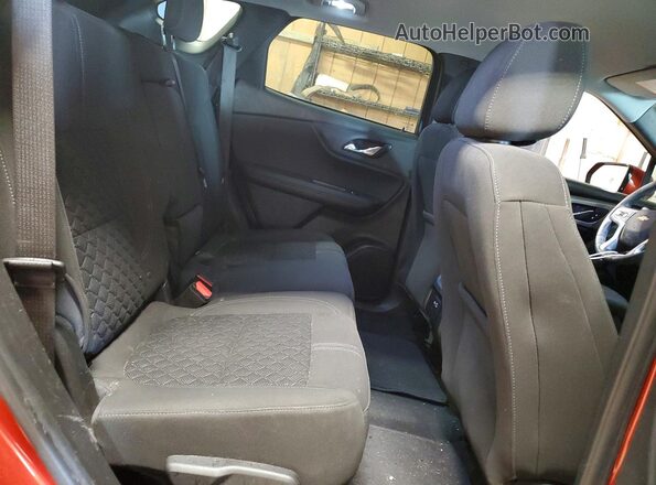 3GNKBCRSXMS553558 2021 CHEVROLET BLAZER Orange უკანა სალონის ხედი