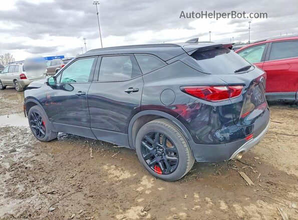 3GNKBCRSXMS586706 2021 CHEVROLET BLAZER Black Trasero izquierdo