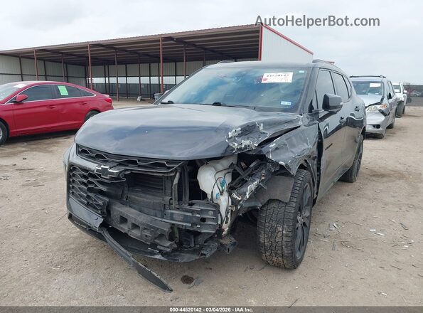 3GNKBERS0MS528549 2021 CHEVROLET BLAZER Gray Front left
