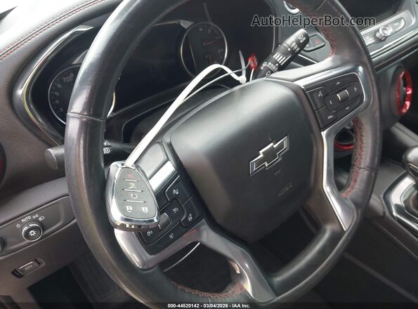 3GNKBERS0MS528549 2021 CHEVROLET BLAZER Gray Dashboard view