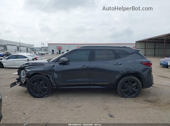 3GNKBERS0MS528549 2021 CHEVROLET BLAZER Gray 360 interior view