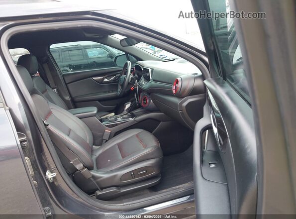 3GNKBERS0MS528549 2021 CHEVROLET BLAZER Gray Front interior view