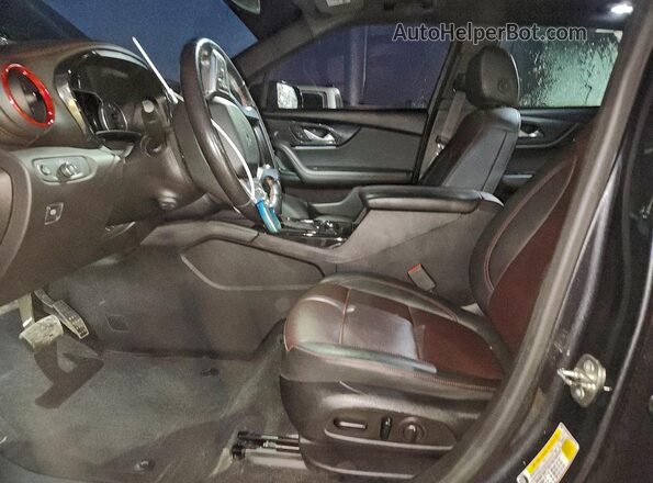 3GNKBERS0MS579582 2021 CHEVROLET BLAZER Charcoal 