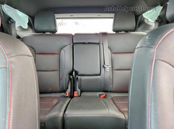 3GNKBERS2MS564193 2021 CHEVROLET BLAZER Charcoal Rear seats view