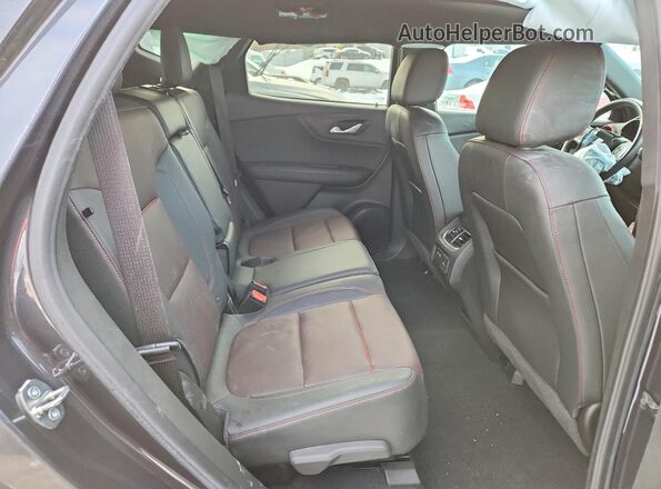 3GNKBERS2MS564193 2021 CHEVROLET BLAZER Charcoal Rear interior view