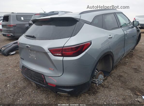 3GNKBERS5SS231435 2025 CHEVROLET BLAZER Gray Задня права чверть