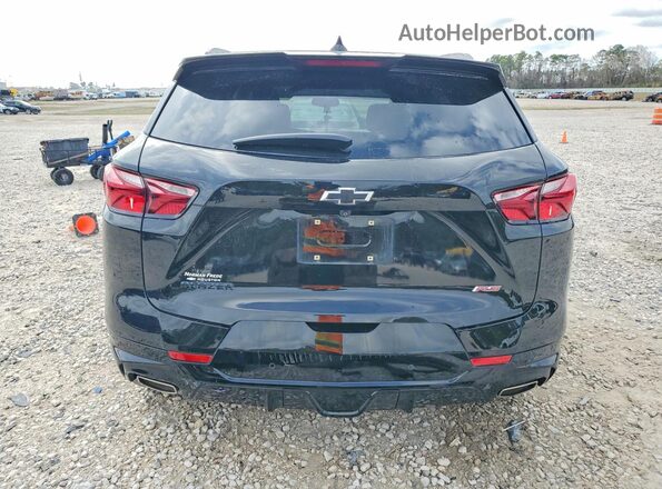 3GNKBERS7NS151302 2022 CHEVROLET BLAZER Black Widok z tyłu
