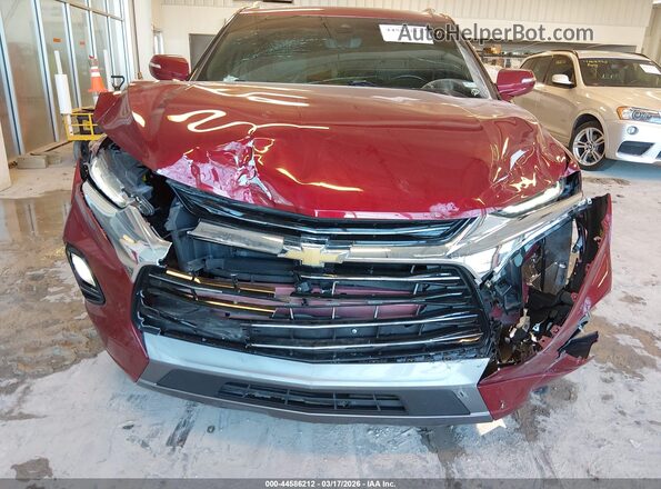 3GNKBFRS5LS662803 2020 CHEVROLET BLAZER Red Front view