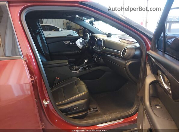 3GNKBFRS5LS662803 2020 CHEVROLET BLAZER Red Front interior view