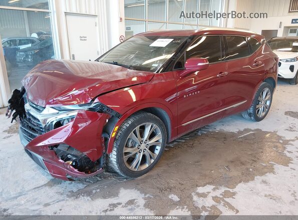 3GNKBFRS5LS662803 2020 CHEVROLET BLAZER Red Front left