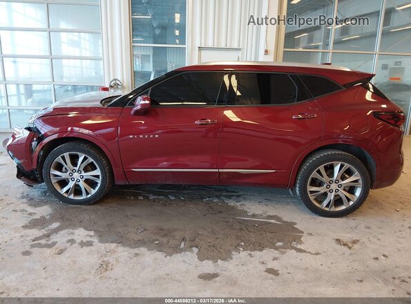 3GNKBFRS5LS662803 2020 CHEVROLET BLAZER Red 360 interior view