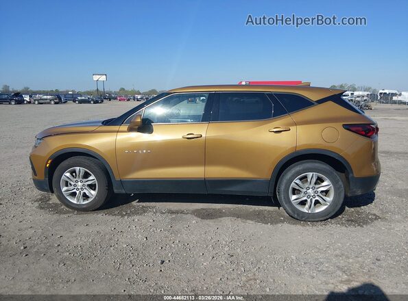 3GNKBGRS0KS612170 2019 CHEVROLET BLAZER Золотой Панорамный вид салона 360°