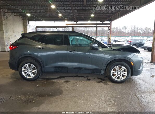 3GNKBGRS1KS642858 2019 CHEVROLET BLAZER Gray უკანა სალონის ხედი