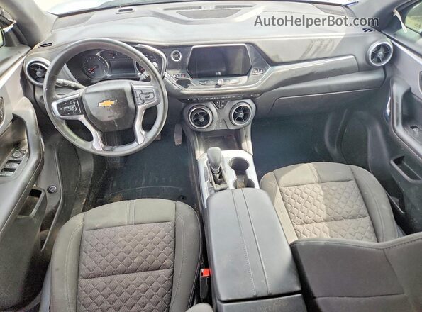 3GNKBHR43NS173848 2022 CHEVROLET BLAZER Silver 
