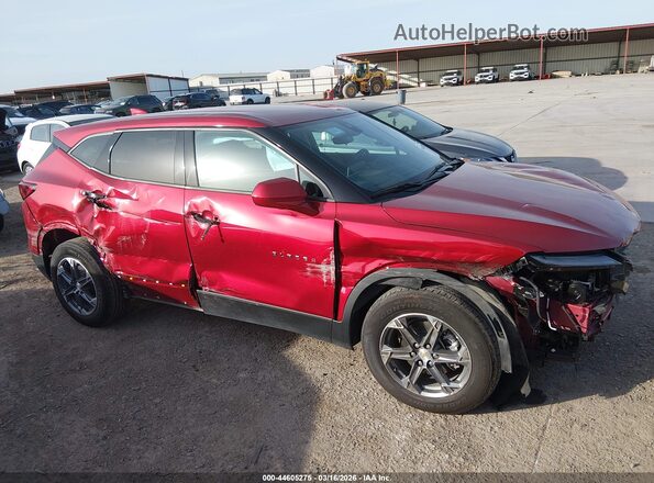 3GNKBHR44SS234281 2025 CHEVROLET BLAZER Maroon 