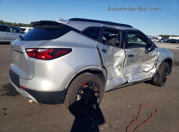 3GNKBHR45NS114879 2022 CHEVROLET BLAZER Silver Rear right