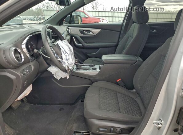 3GNKBHR4XNS178433 2022 CHEVROLET BLAZER Silver Вид салону спереду