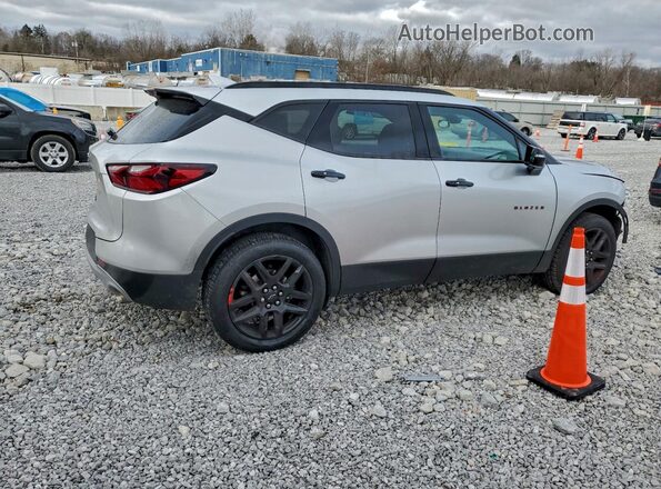 3GNKBHR4XNS178433 2022 CHEVROLET BLAZER Silver Задня права чверть