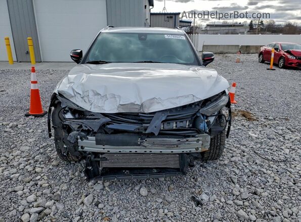 3GNKBHR4XNS178433 2022 CHEVROLET BLAZER Silver Вид спереду