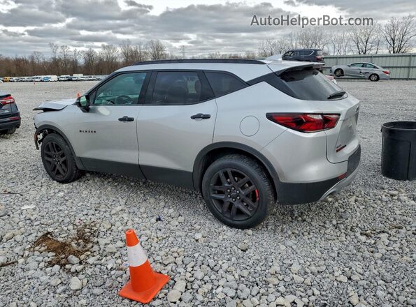 3GNKBHR4XNS178433 2022 CHEVROLET BLAZER Silver Задня ліва чверть