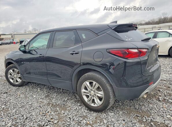 3GNKBHRS4MS525431 2021 CHEVROLET BLAZER Black უკანა მარცხენა