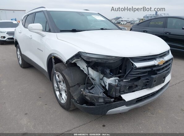 3GNKBHRS4MS549969 2021 CHEVROLET BLAZER White Вид спереду