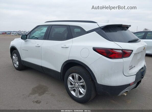 3GNKBHRS4MS549969 2021 CHEVROLET BLAZER White Задня ліва чверть
