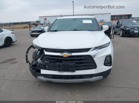 3GNKBHRS4MS549969 2021 CHEVROLET BLAZER White Вид задньої частини салону