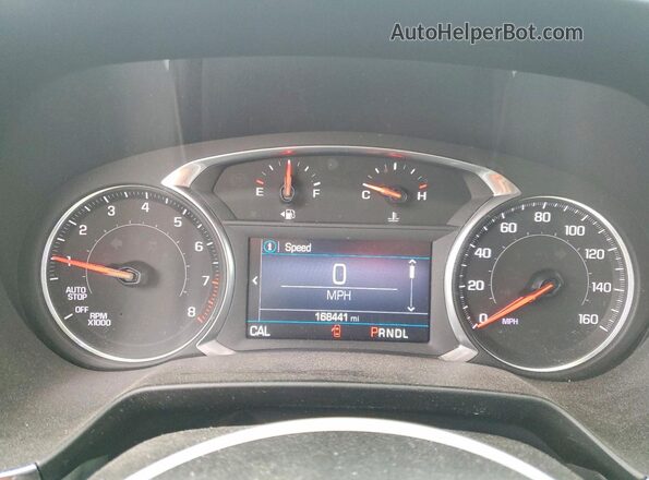 3GNKBHRS5MS532100 2021 CHEVROLET BLAZER White Vista del cuadro de instrumentos
