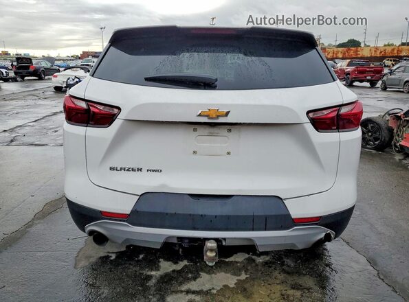 3GNKBHRS5MS532100 2021 CHEVROLET BLAZER White Vista trasera