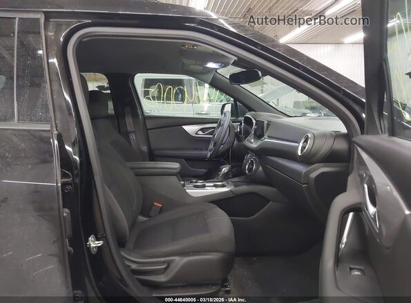 3GNKBHRS5MS568806 2021 CHEVROLET BLAZER Black Widok wnętrza z przodu