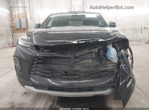 3GNKBHRS5MS568806 2021 CHEVROLET BLAZER Black Widok wnętrza z tyłu