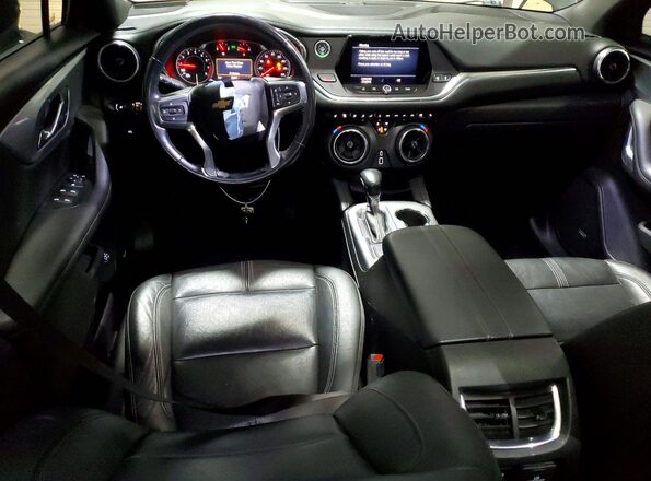 3GNKBHRS8KS613279 2019 CHEVROLET BLAZER Black Вид щитка приладів