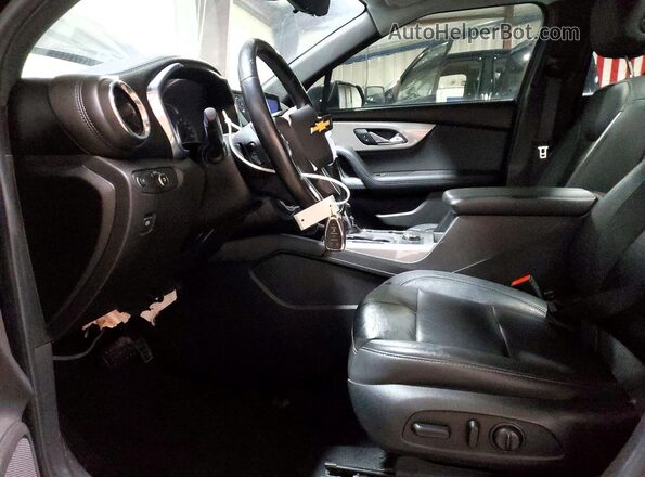3GNKBHRS8KS613279 2019 CHEVROLET BLAZER Black Вид панелі приладів